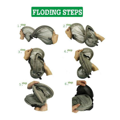 Collapsible Herb Drying Net Dryer Mesh Rack with Zipper