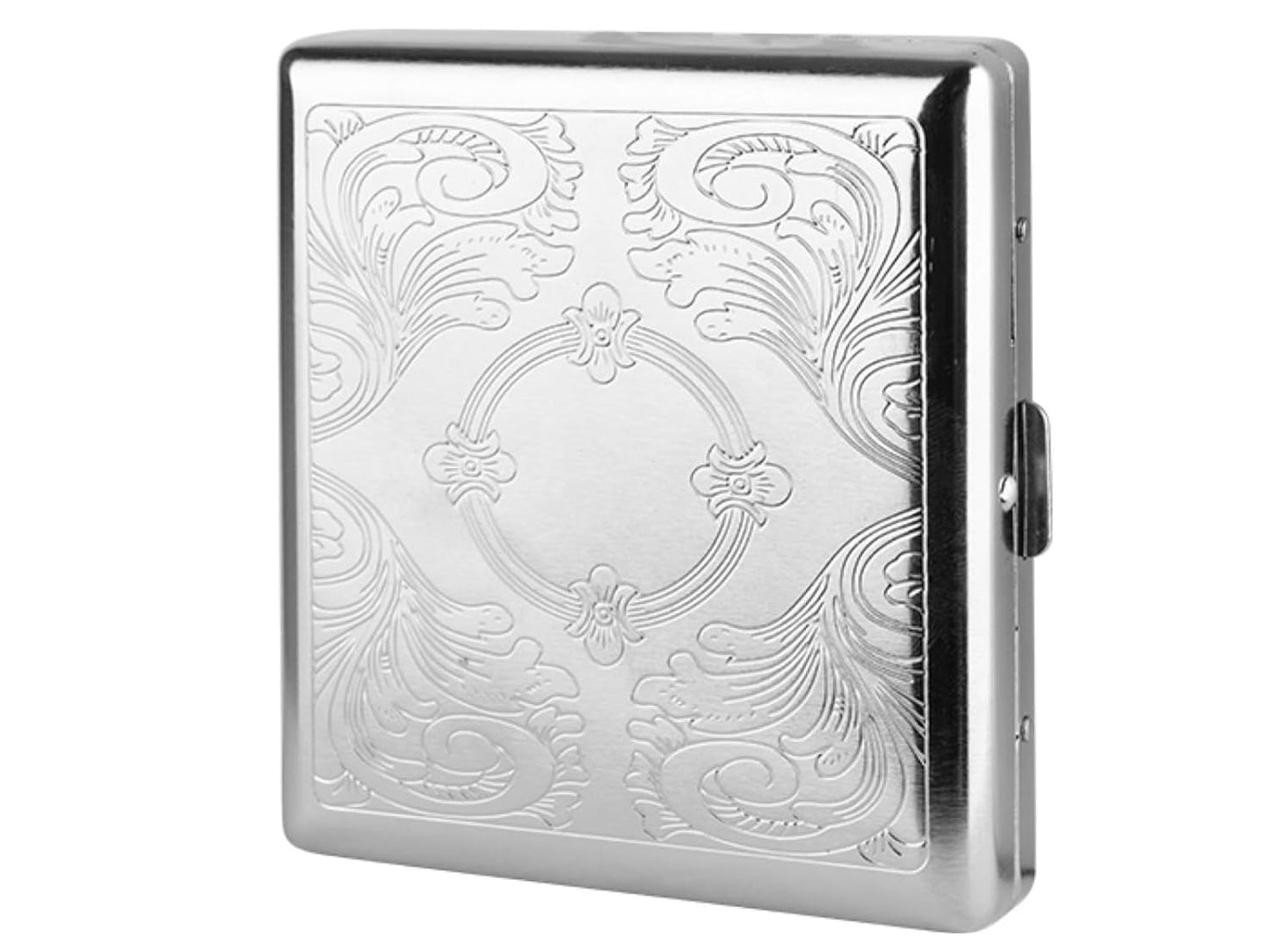 Stainless Steel Cigraette & Card Holder Wallet For Men