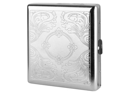 Stainless Steel Cigraette & Card Holder Wallet For Men