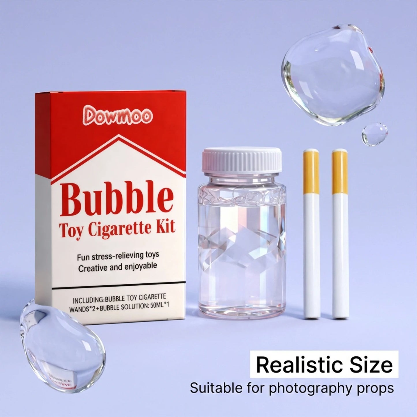 Stress Relief Toy Fake Bubbles Smoke Cigarettes