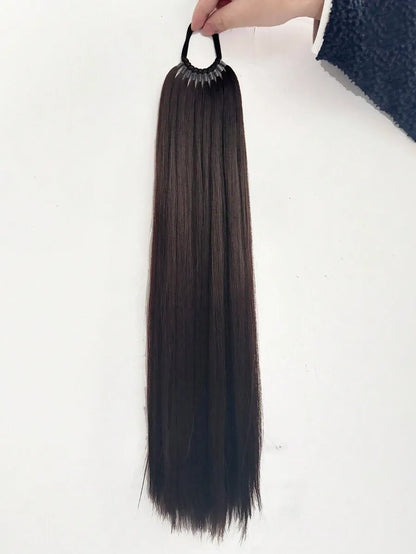 Long Ponytail Straight Hair Extension