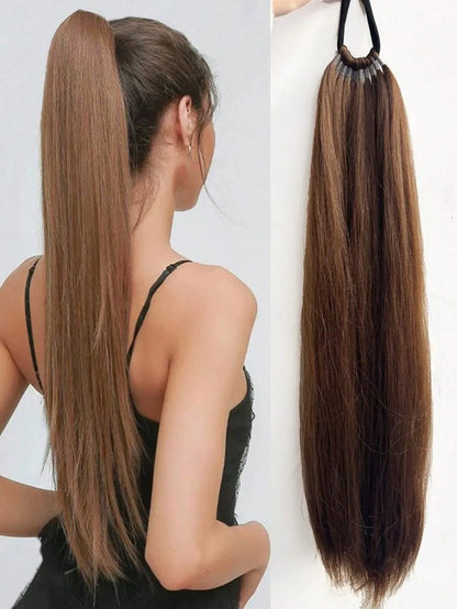 Long Ponytail Straight Hair Extension