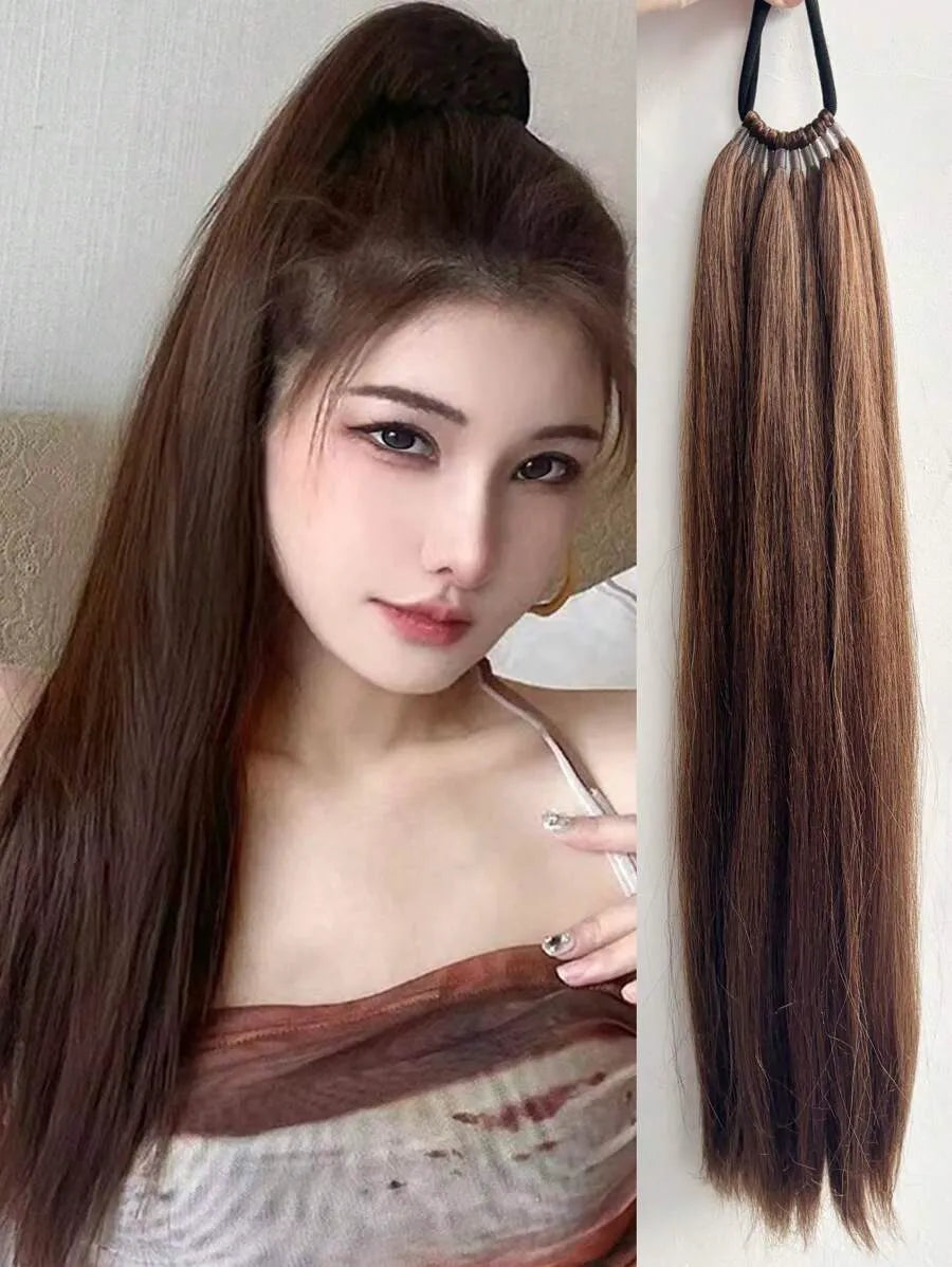 Long Ponytail Straight Hair Extension