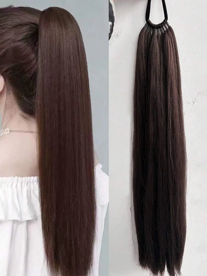 Long Ponytail Straight Hair Extension