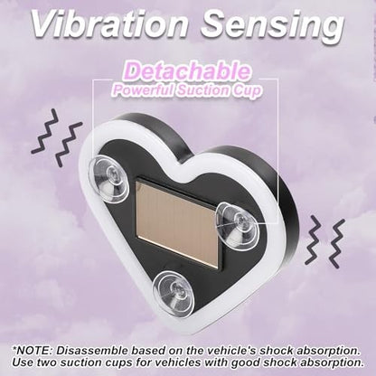 Rechargeable Solar-Powered Heart-Shaped LED Light