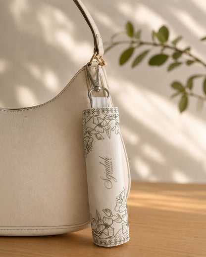 Keychain Floral Charm Prayer Mat