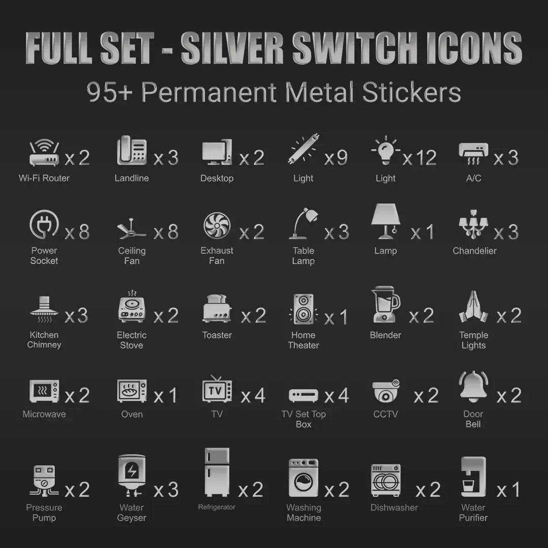 Switch Sticker For for Electric Board