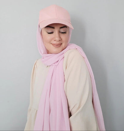 2 IN 1 SUPPORTS SUMMER CAP &HIJAB FOR GILRS