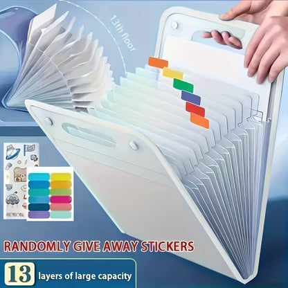 Portable Vertical Waterproof File Folder