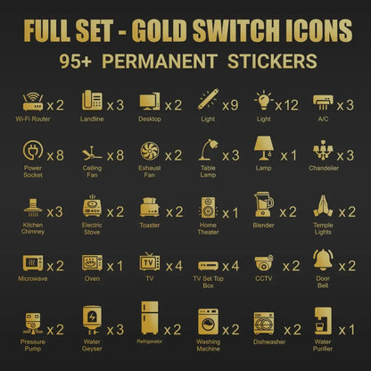Switch Sticker For for Electric Board