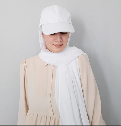 2 IN 1 SUPPORTS SUMMER CAP &HIJAB FOR GILRS