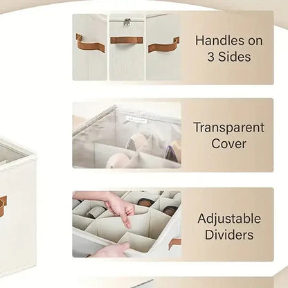 Luxury Clear Shoe Organizer Box