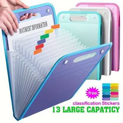Portable Vertical Waterproof File Folder