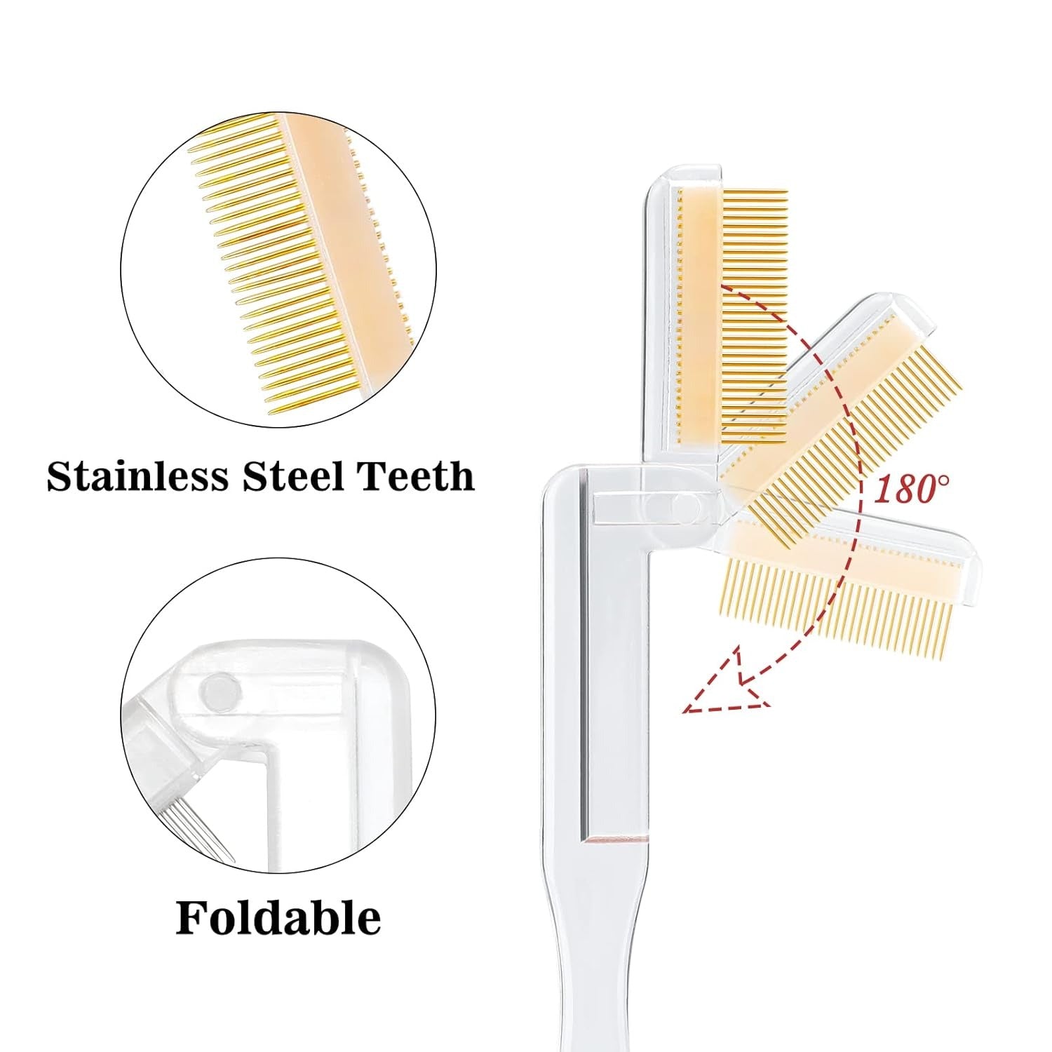 Foldable Eyelash Comb