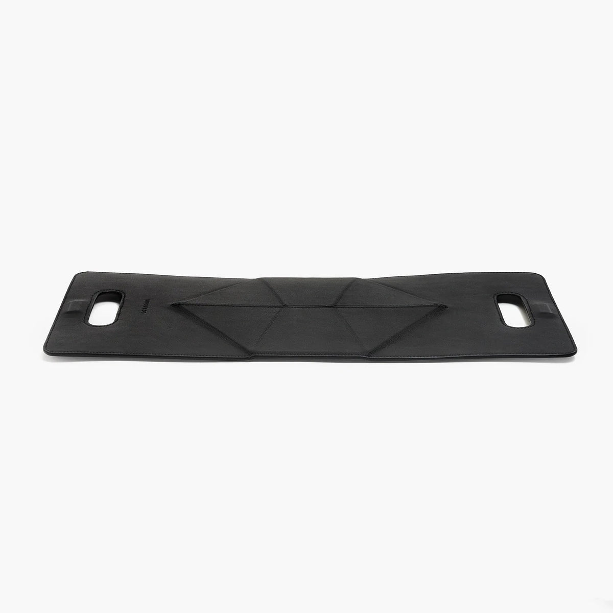 The Fold Up Flat-Packable Leather Clutch