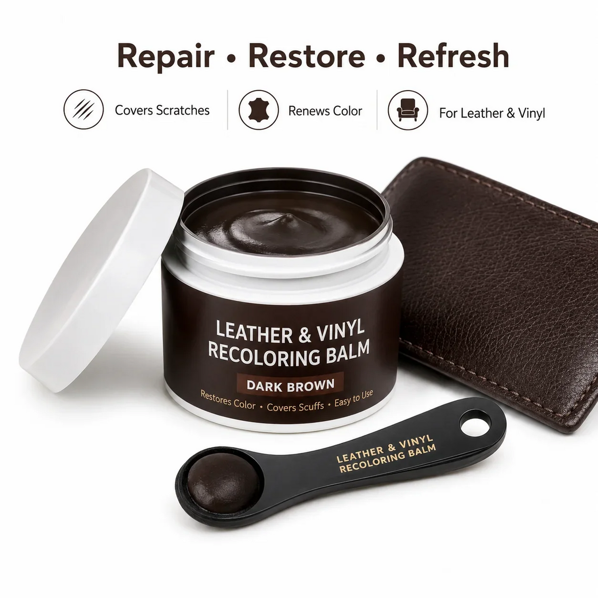 LEATHER REPAIR & RECOLORING BALM