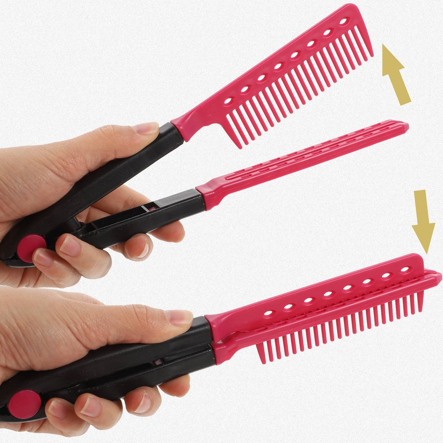 V TYPE Straightening Hair Comb