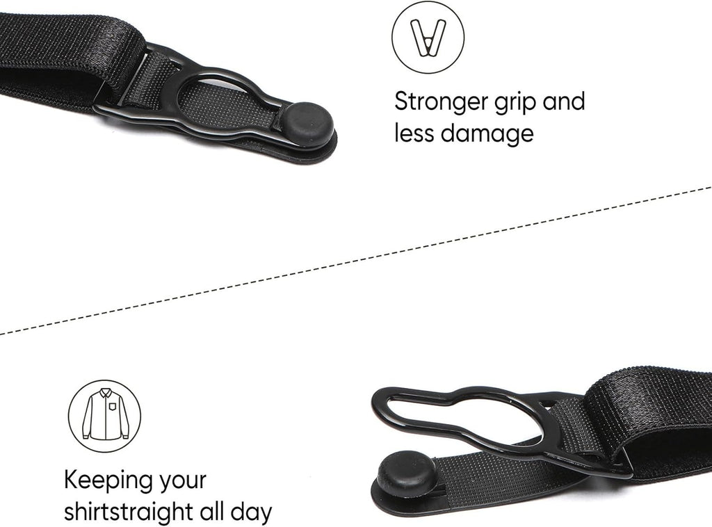 Adjustable Elastic Shirts Tucker (PAIR OF 2 )