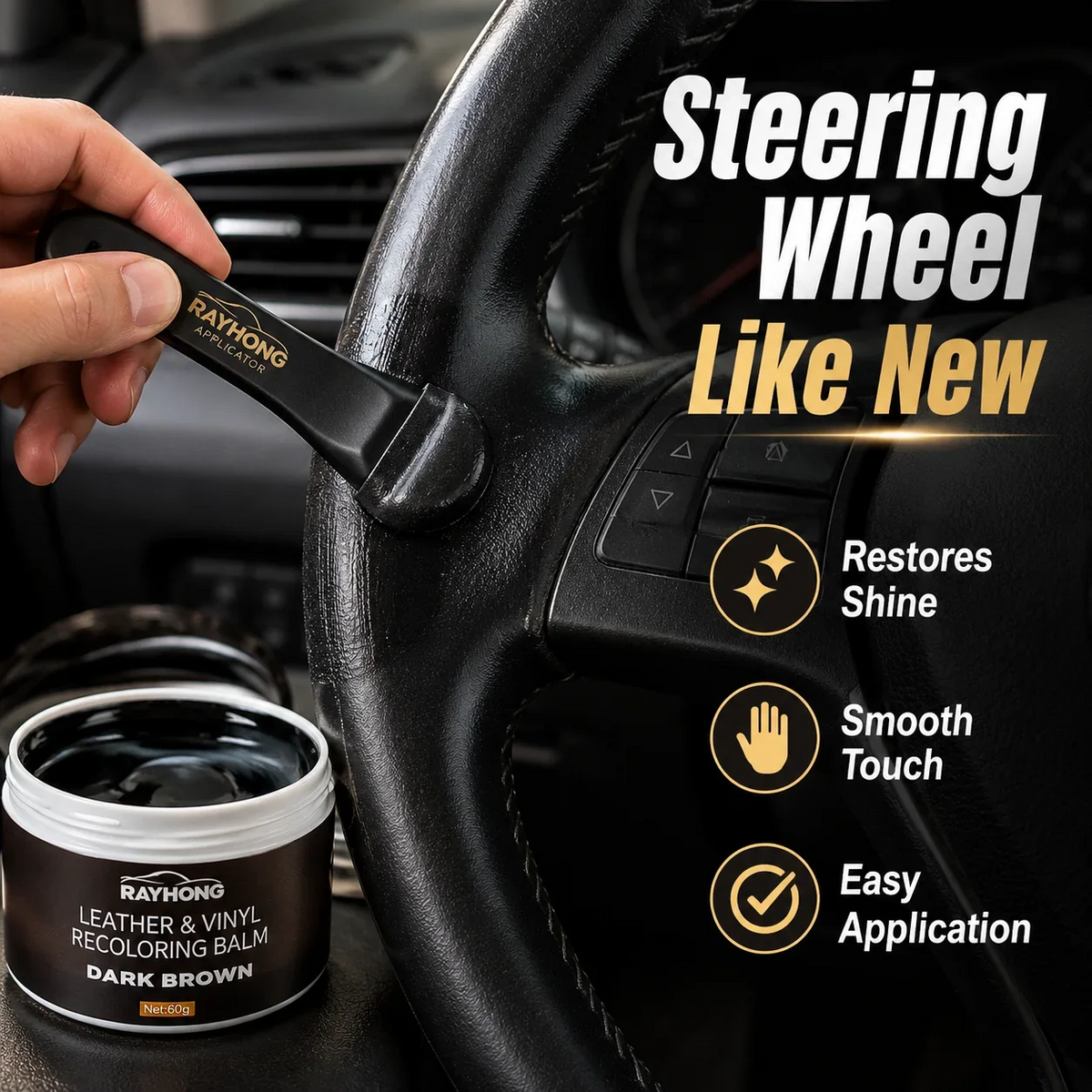 LEATHER REPAIR & RECOLORING BALM