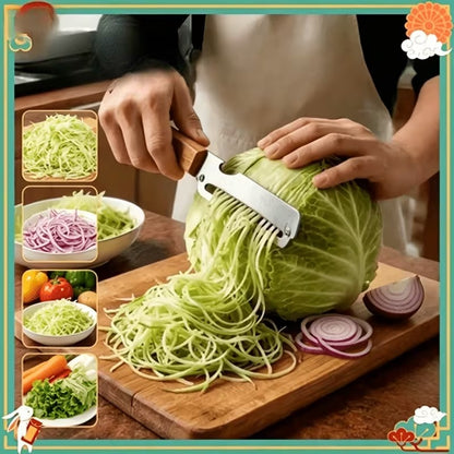 3-in-1 Veggie Peeler With Scallion Shredder