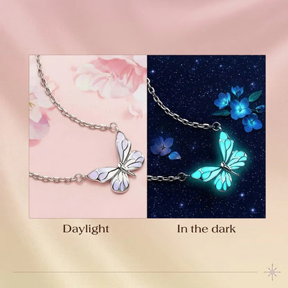 Luminous Dream Blue Butterfly bracelet
