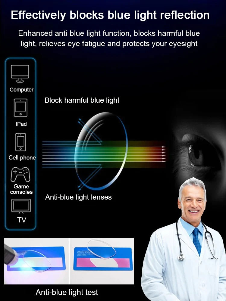 Best Selling 50% Off Automatic zoom anti-blue light presbyopia glasses