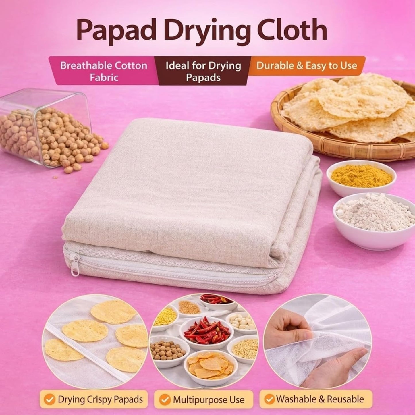 Breathable Mesh Lightweight Sun Drying Cloth
