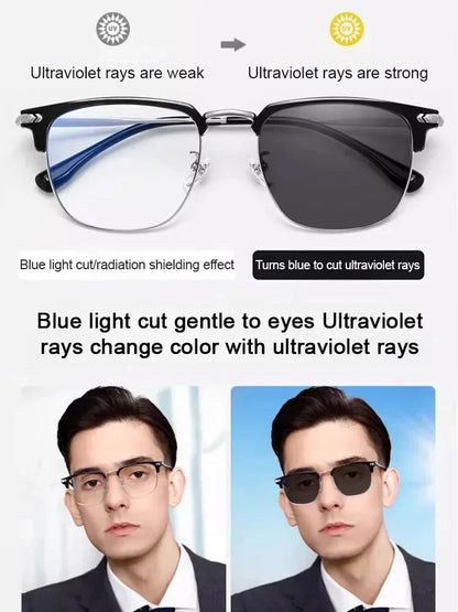 Best Selling 50% Off Automatic zoom anti-blue light presbyopia glasses