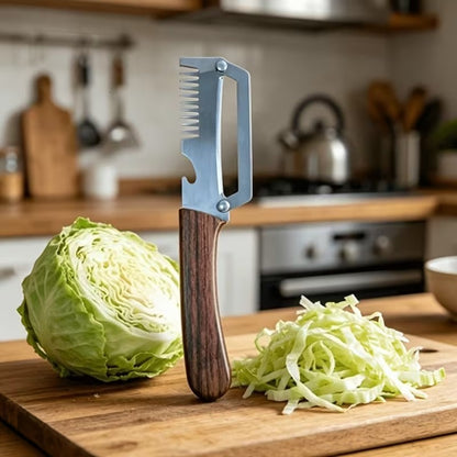 3-in-1 Veggie Peeler With Scallion Shredder