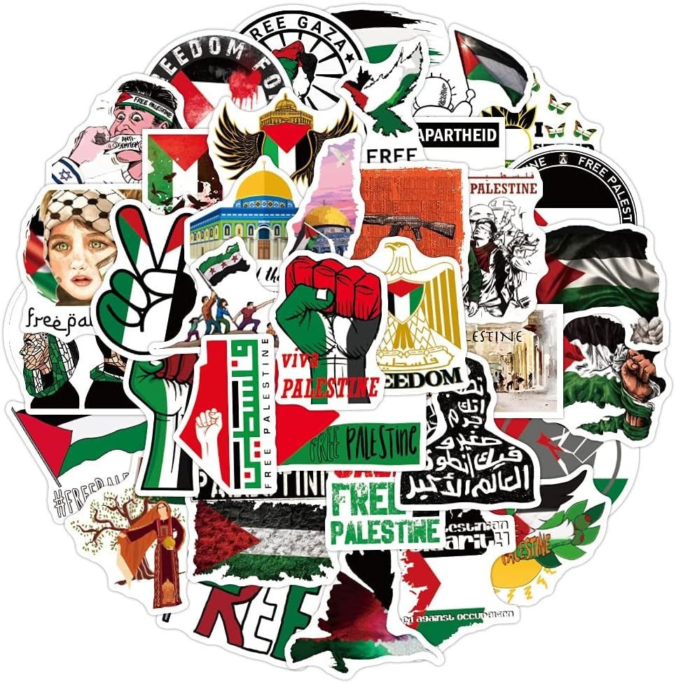Freedom Palestine Stickers (100PCS)