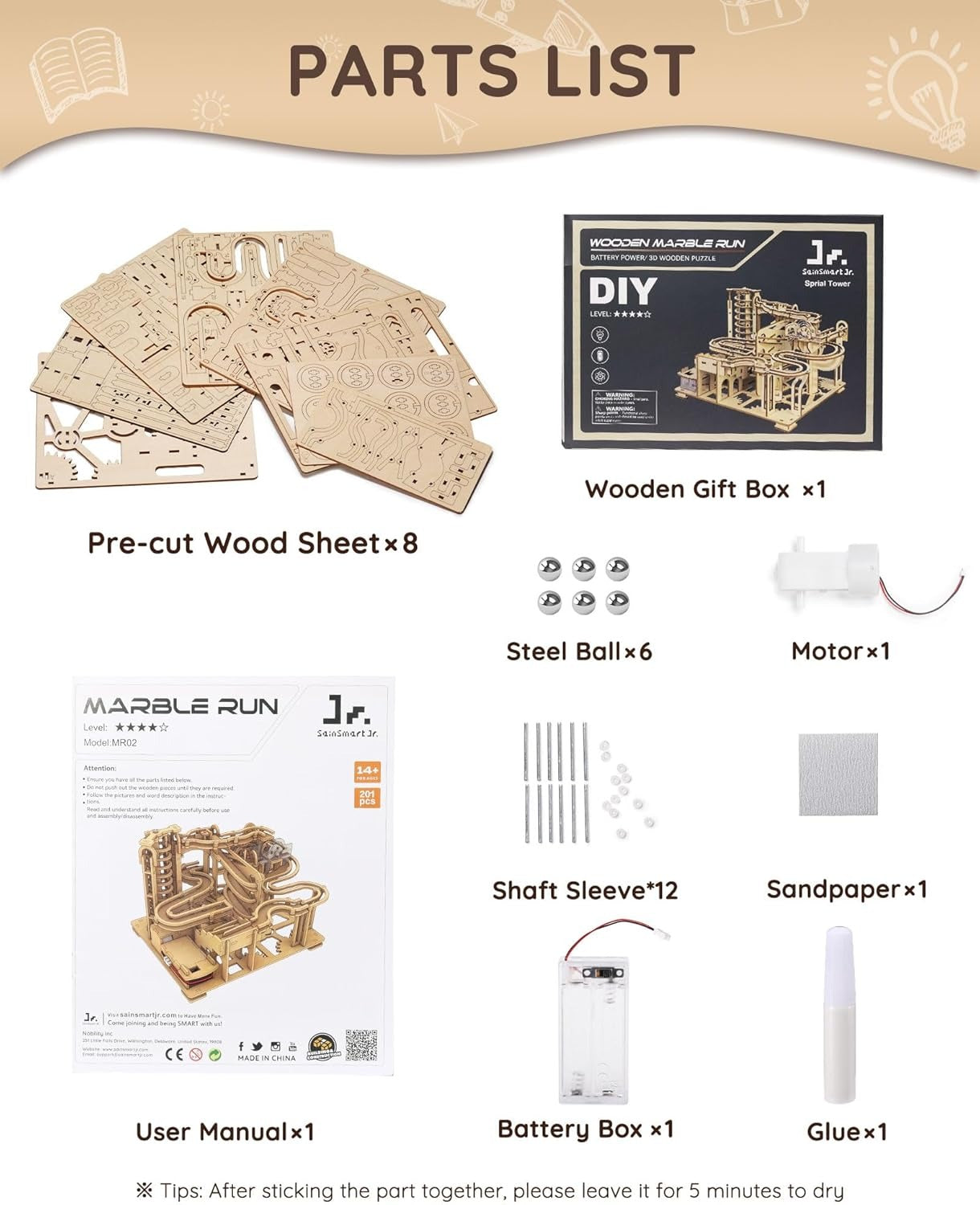 Gear Ball Challenge 3D Wooden Puzzle