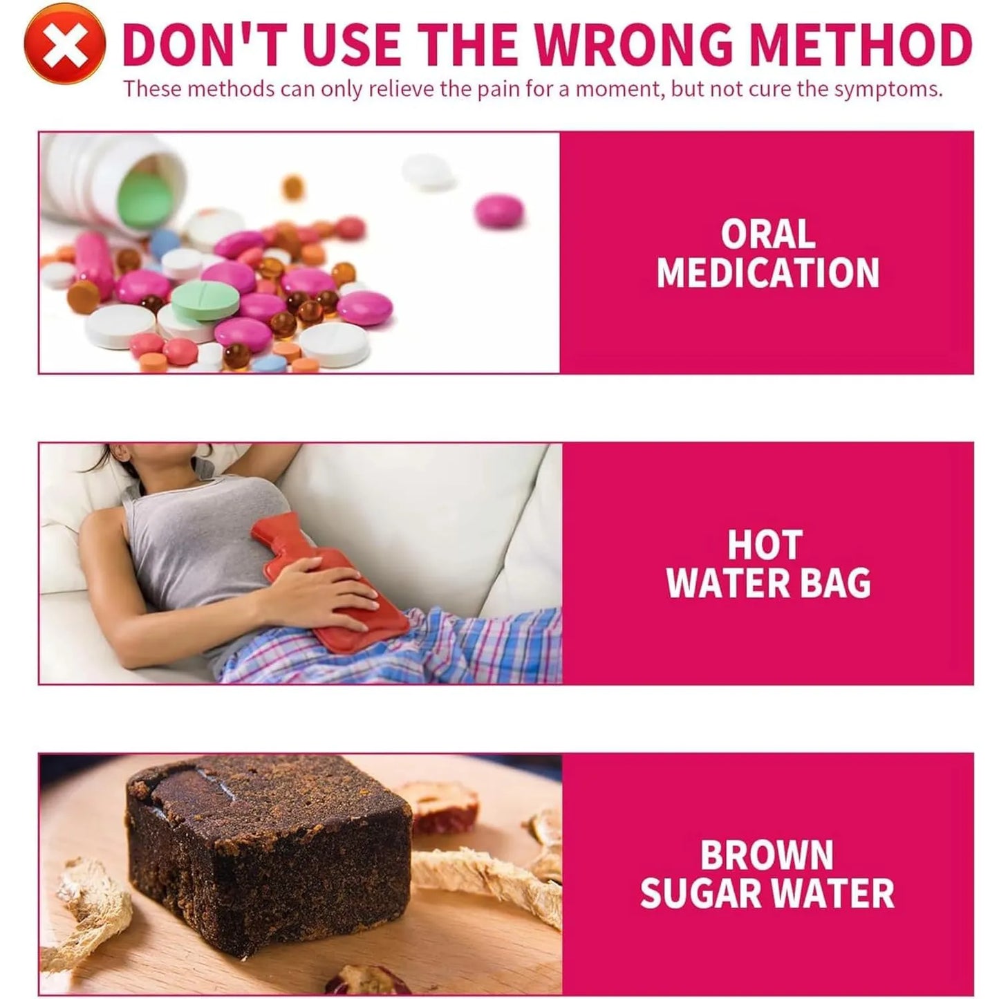 Instant Pain Relief Menstrual Patches