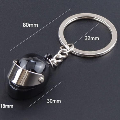 LED Helmet Keychain for Bike & Car Keys