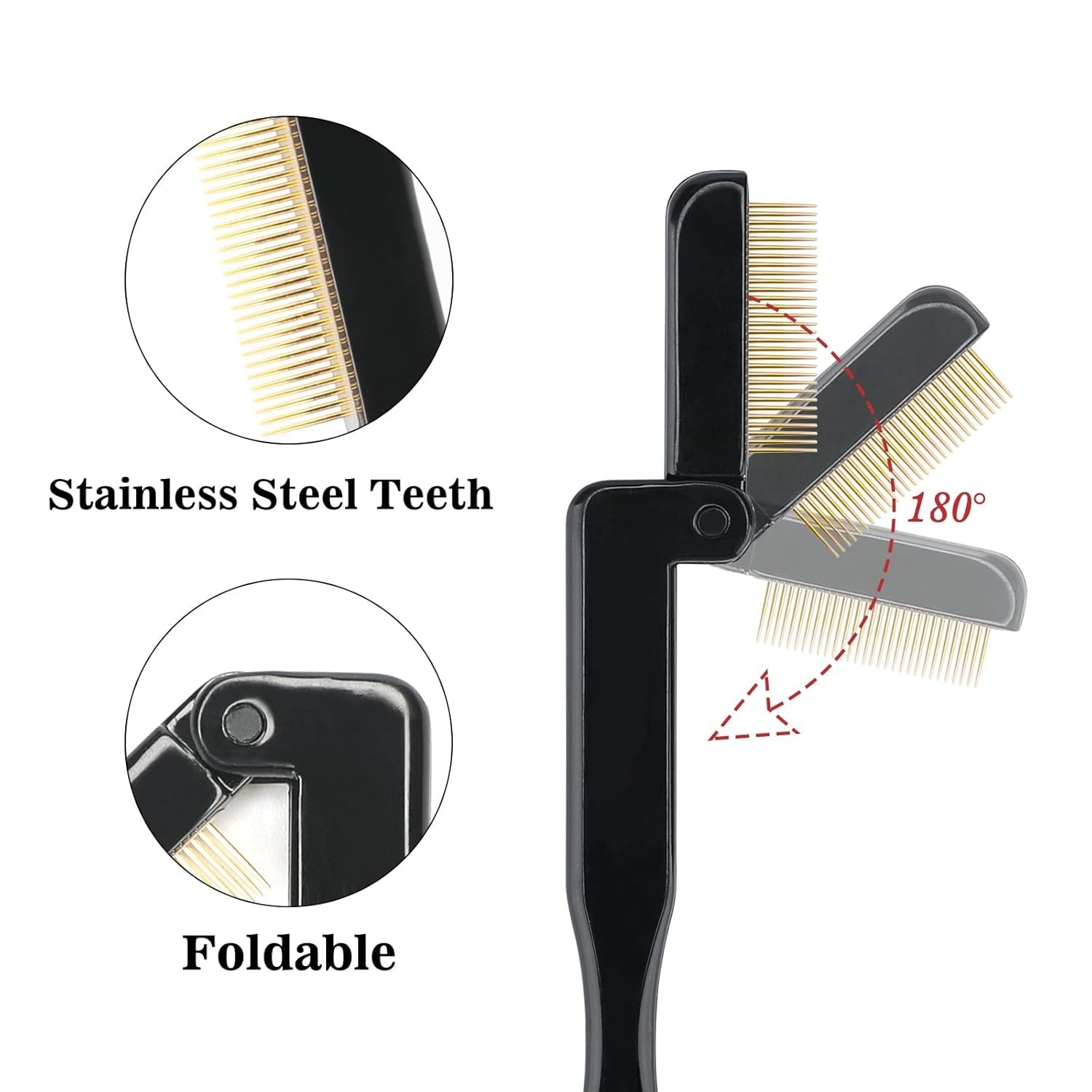 Foldable Eyelash Comb