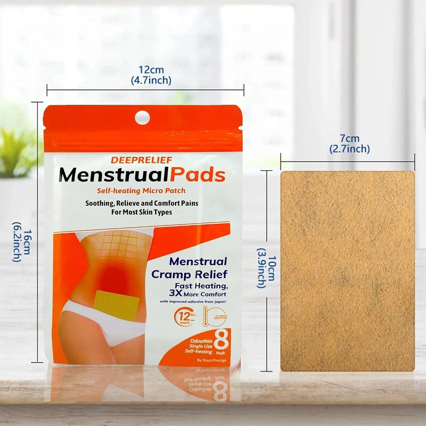 Instant Pain Relief Menstrual Patches