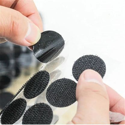 Magic Sticky Self Adhesive Velcro Round Pads Dots