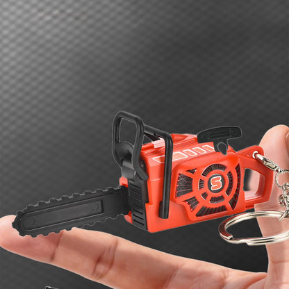 Pull Cord Mini Chainsaw Keychain