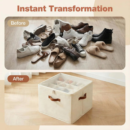 Luxury Clear Shoe Organizer Box