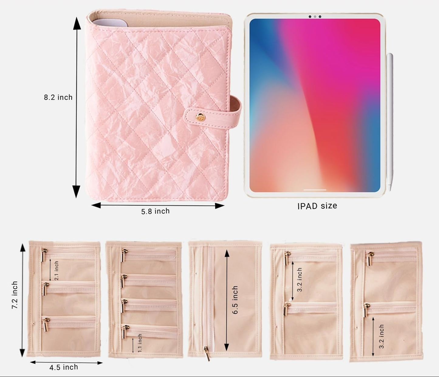 Luxury Portable Jewelry Stoarge Bag