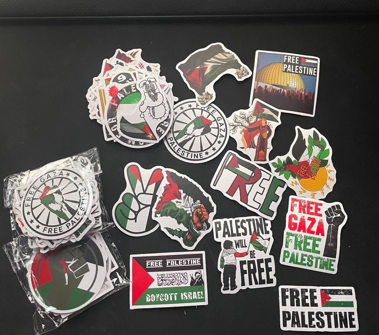 Freedom Palestine Stickers (100PCS)