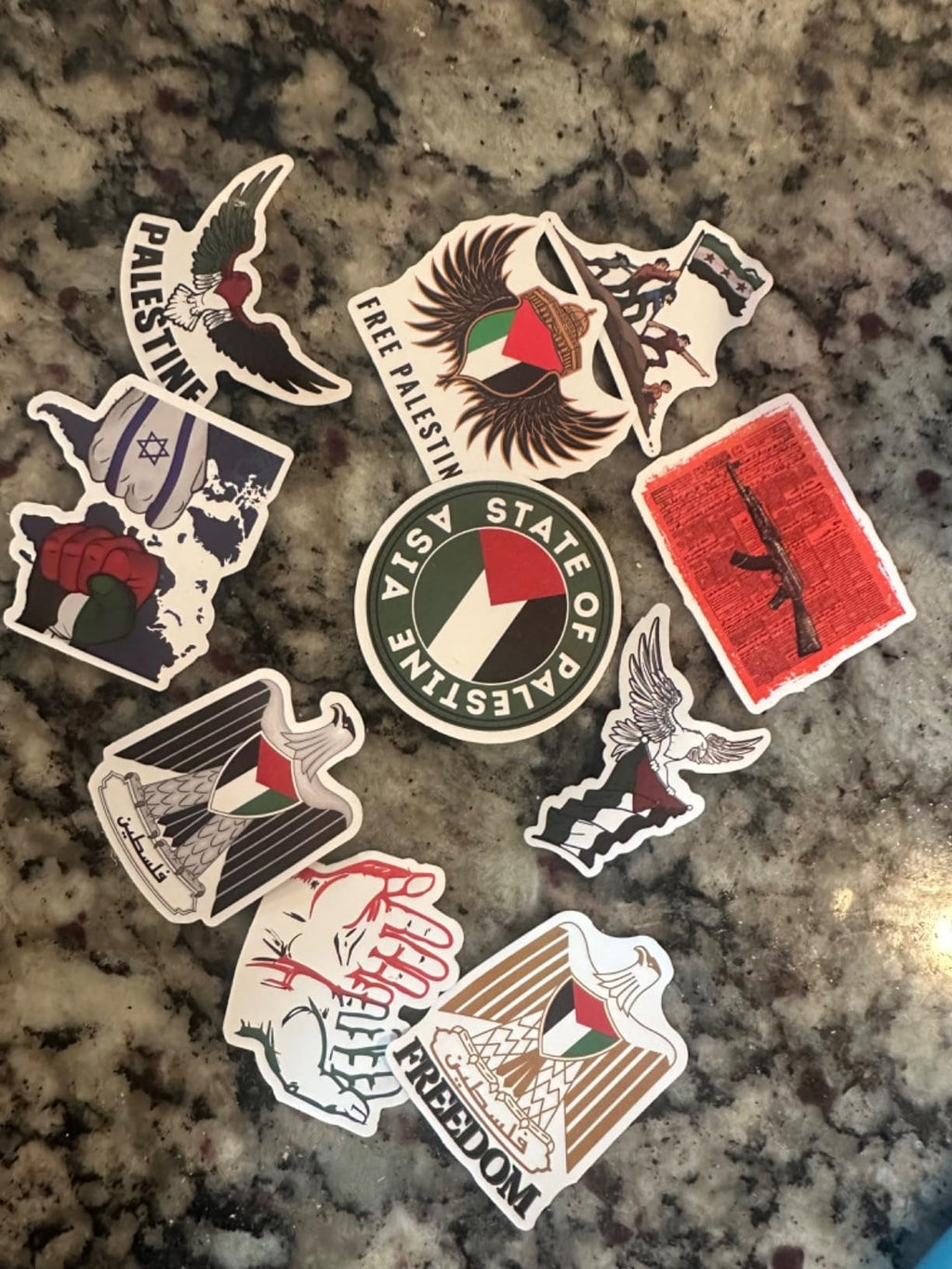 Freedom Palestine Stickers (100PCS)