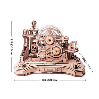 Gear Ball Challenge 3D Wooden Puzzle