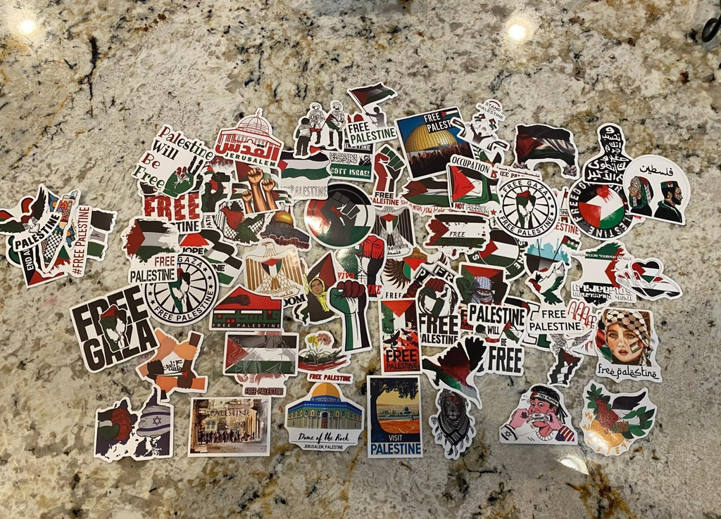 Freedom Palestine Stickers (100PCS)