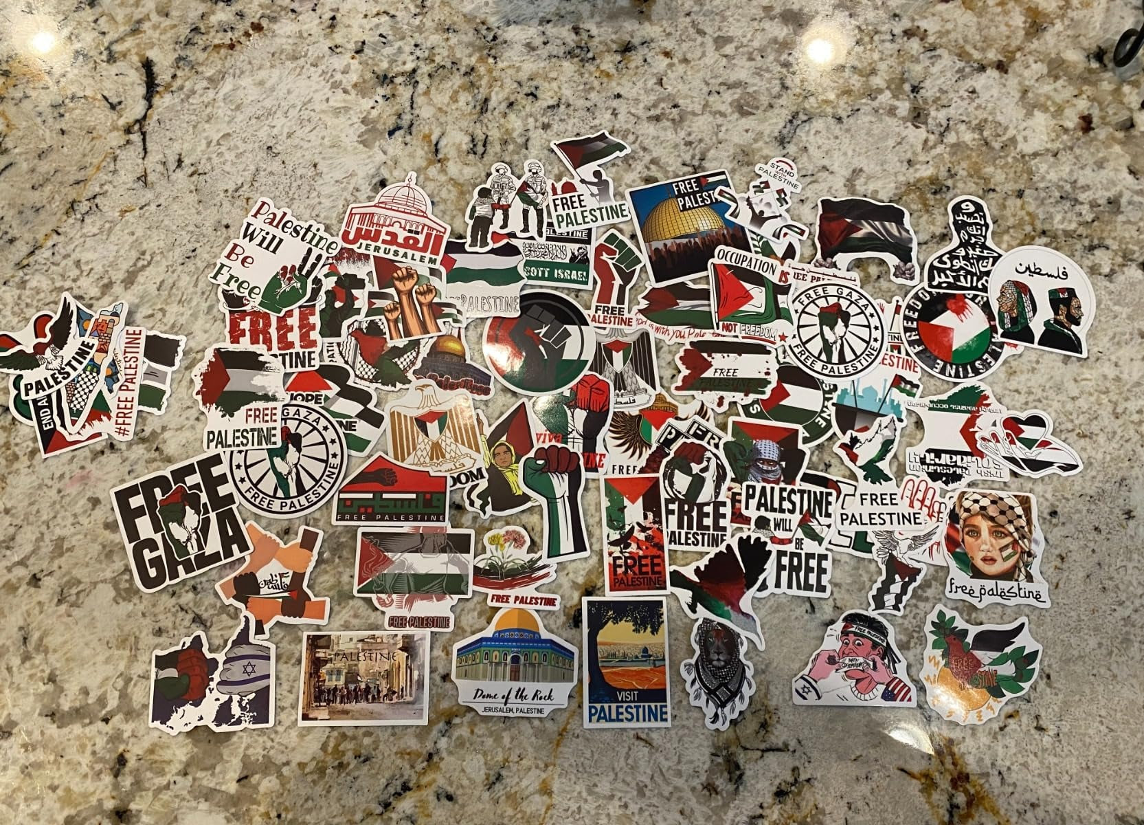 Freedom Palestine Stickers (100PCS)