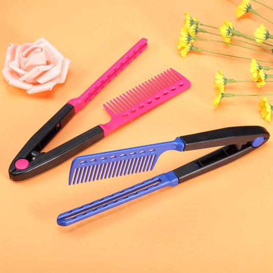 V TYPE Straightening Hair Comb