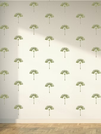 DIY Jaipuri Floral Motif Wall Stickers