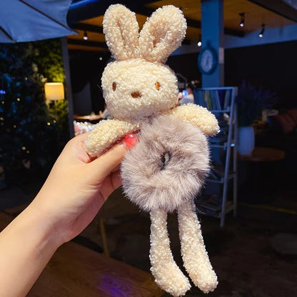 Cute bunny hair tie