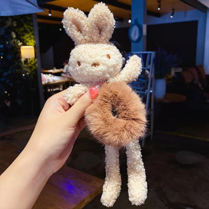 Cute bunny hair tie