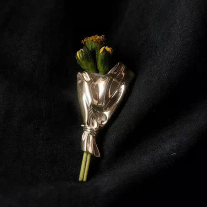 DIY Flower Bouquets Brooch