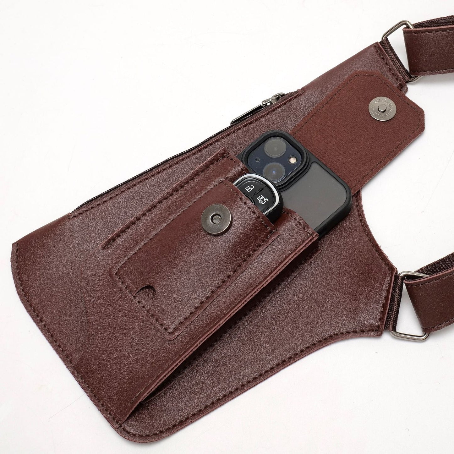 Adjustable Medieval Leather Harness Bag